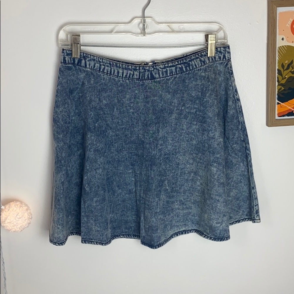 Mini Jean skirt